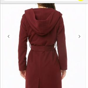 Forever 21 Hooded Coat